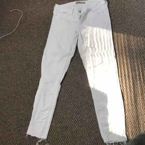White Zara jeans